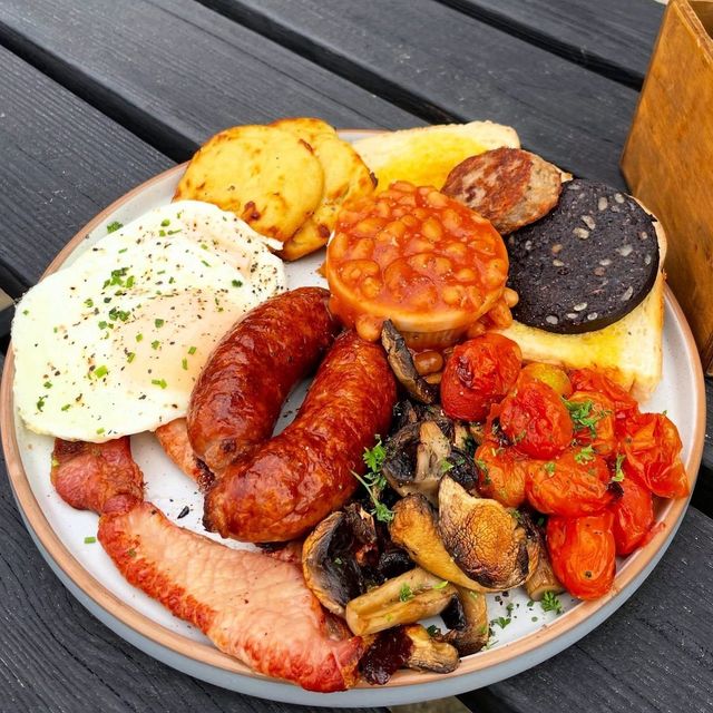 The SuperGRIDL Breakfast on a plate